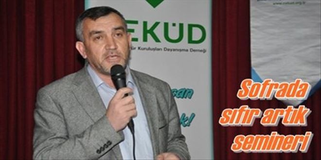 Sofrada sıfır artık semineri