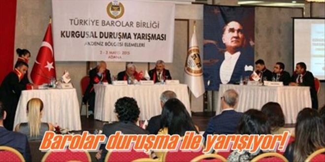 Barolar duruşmayla yarışıyor