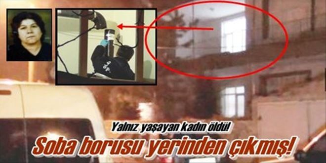 Soba borusu yerinden çıkmış!