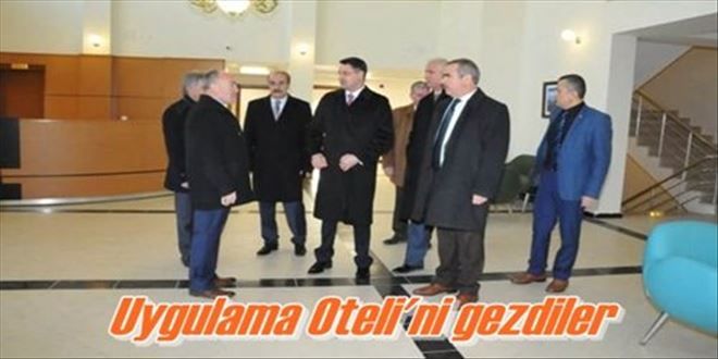 Uygulama otelinde inceleme