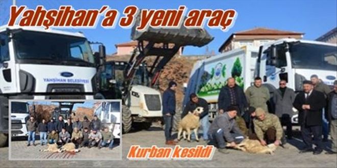 Yahşihan´da araç filosu genişliyor