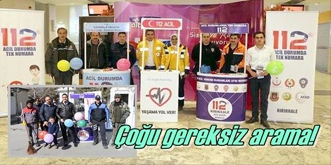 Bin çağrıdan 700´ü asılsız