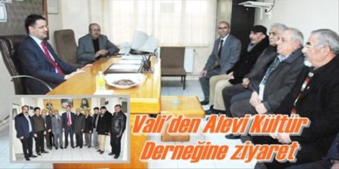 Vali´den Alevi Kültür Derneğine ziyaret