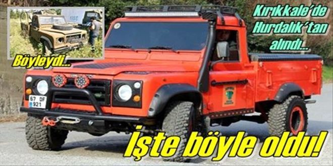 Hurda cipi yeniden yaptı!
