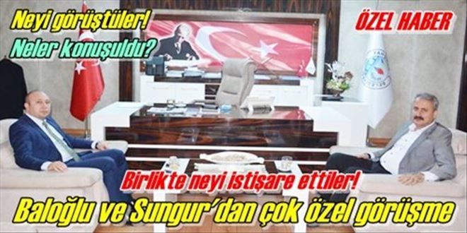 Baloğlu ziyarette bulundu