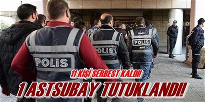 1 ASTSUBAY TUTUKLANDI!