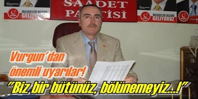 ?Biz bir bütünüz?