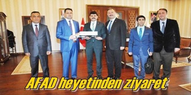 AFAD heyetinden ziyaret