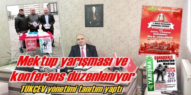 TÜKÇEV yönetimi tanıtım yaptı