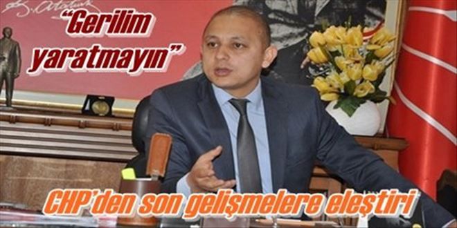 ?Gerilim yaratmayın?