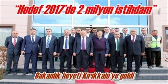 ?Hedef 2017´de 2 milyon istihdam?