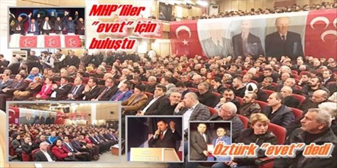 MHP´den ?evet? toplantısı