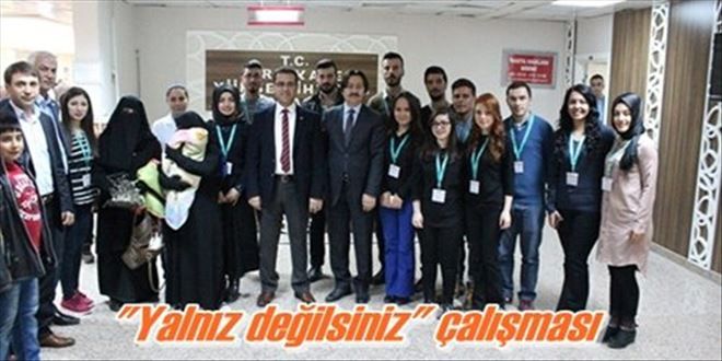 ?Yalnız değilsiniz? çalışması