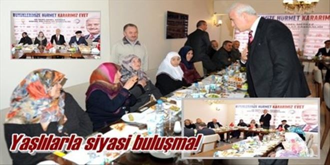 Yaşlılar Haftasına kutlama