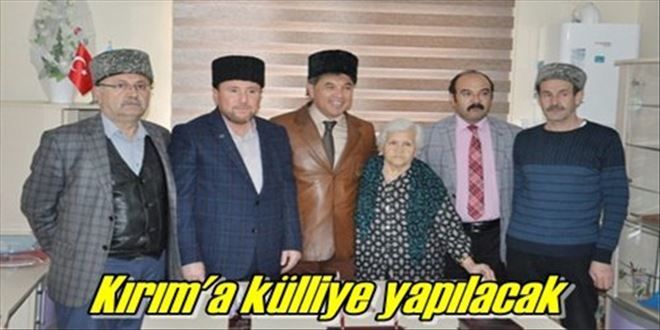 Kırımlılardan Gazi Külliyesi yapılacak