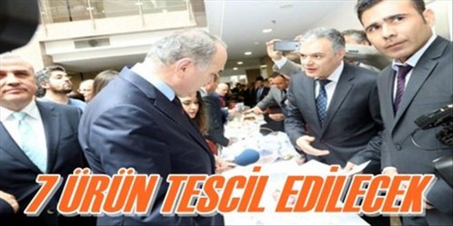 7 ÜRÜN TESCİL EDİLECEK