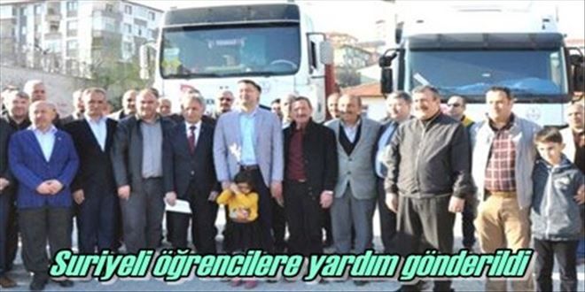 Suriyeli öğrencilere yardım