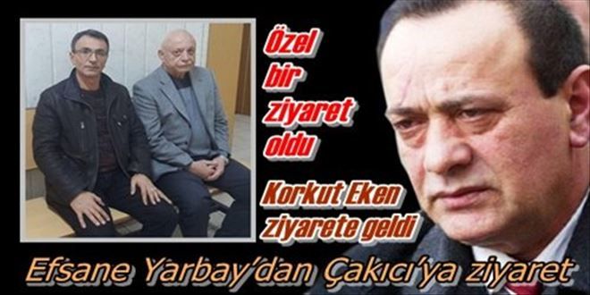 Efsane Yarbay´dan Çakıcı´ya ziyaret