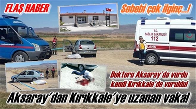 Doktoru yaraladı, intihar etti!