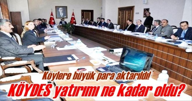 KÖYDES´e 9 milyonluk yatırım