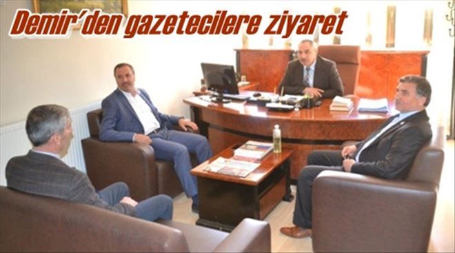 Demir´den gazetecilere ziyaret