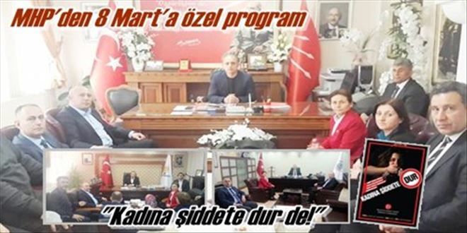 KADINA ŞİDDETE DUR ETKİNLİĞİ