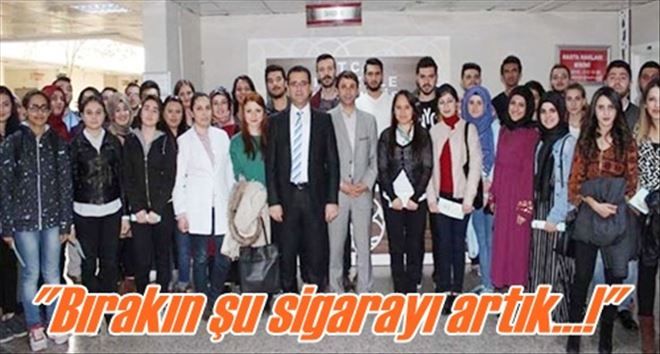 ?Sigarayı atın hayatı tadın?