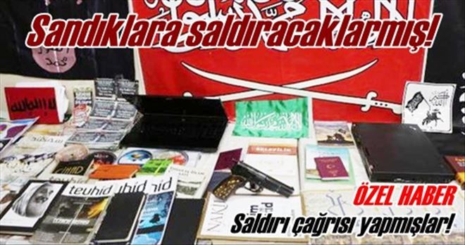 Sandıklara saldıracaklarmış!