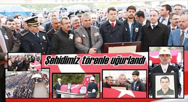 Kaza Şehidi uğurlandı