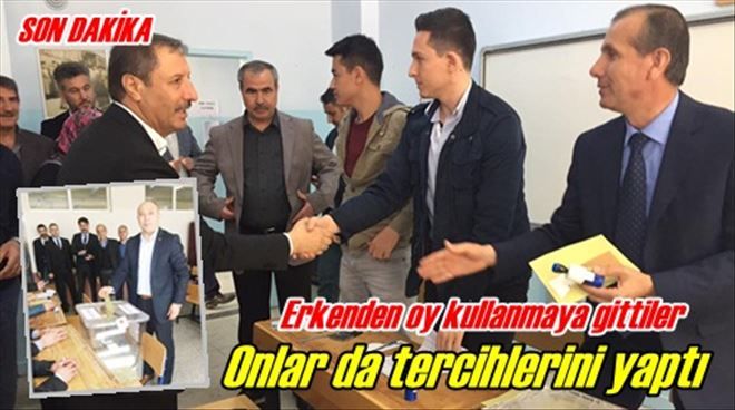 Onlar da tercihlerini yaptı