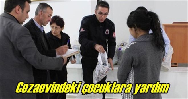 Cezaevindeki çocuklara yardım eli