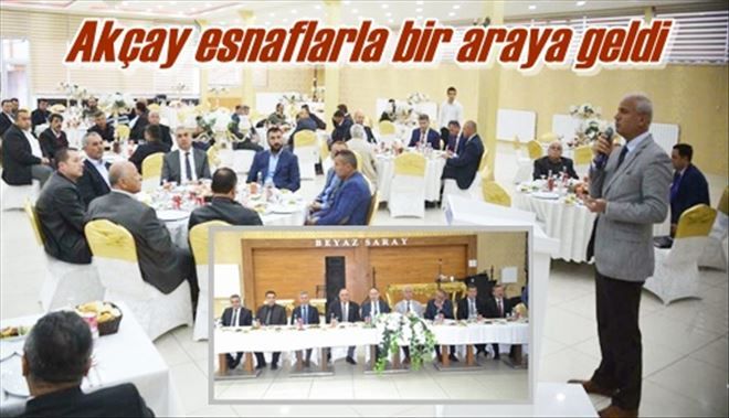 Esnaflarla bir araya geldiler