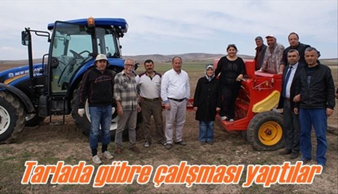 Mikrobiyal gübre faydaları anlatıldı
