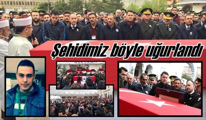 Kırıkkale, Şehidini son yolculuğuna uğurladı