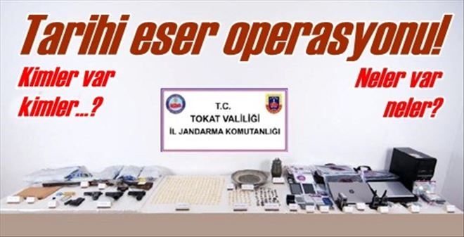 Tarihi eser operasyonu!