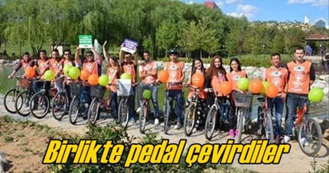 Doğa İçin Pedal çevirdiler