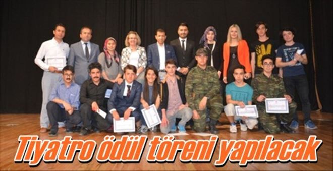 Tiyatro ödül töreni yapılacak