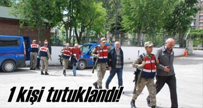 1 kişi tutuklandı!