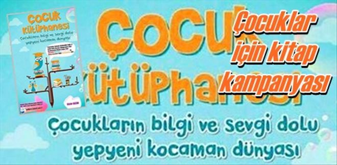 Çocuklar için kitap kampanyası