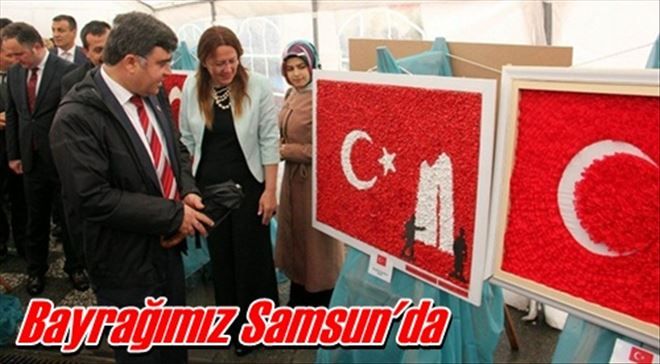 Bayrağımız Samsun´a gitti