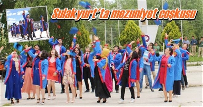 Sulakyurt´ta mezuniyet heyecanı