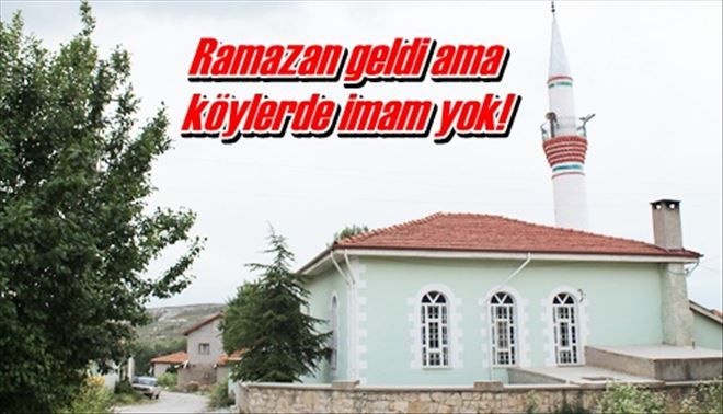 Ramazan Geldi, imam yok!