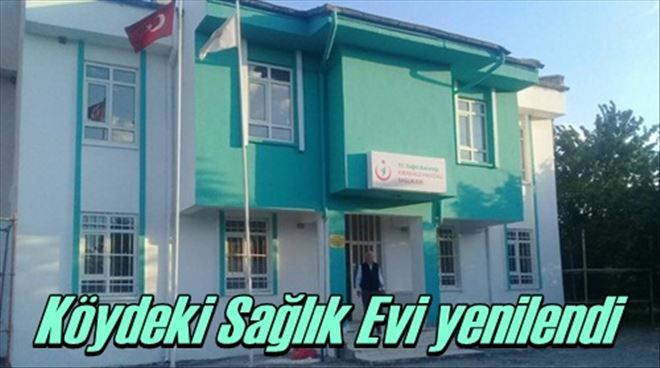 Hamzalı Sağlık Evi yenilendi