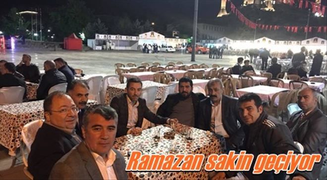 Ramazan sakin geçiyor