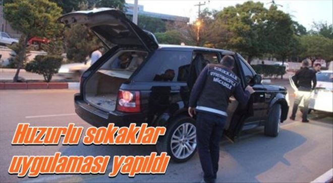 Huzurlu sokaklar operasyonu