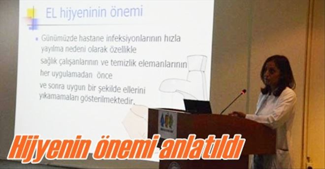 Hijyen günü mesajları verildi