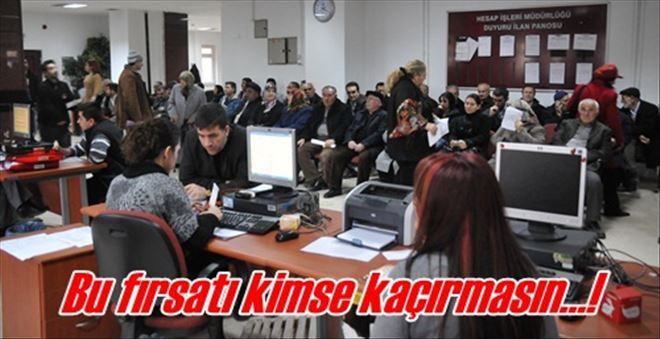 VERGİ BORCU OLANA BİR FIRSAT DAHA