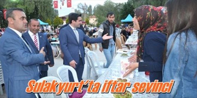 Sulakyurt´ta iftar sevinci