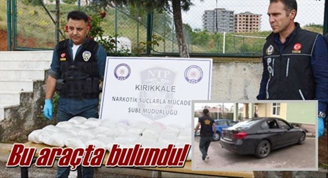 20 kilo eroğin bulundu!