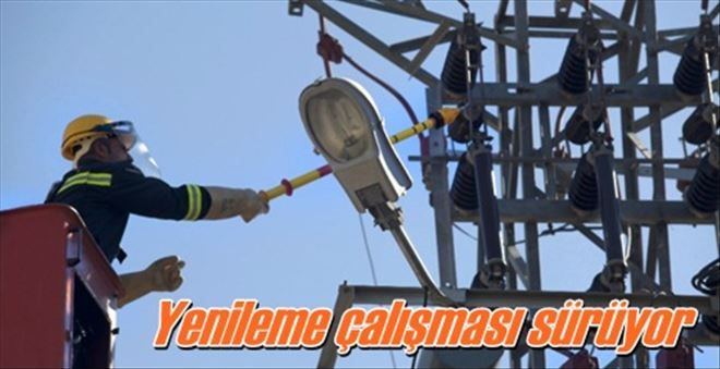 Yenileme çalışması sürüyor